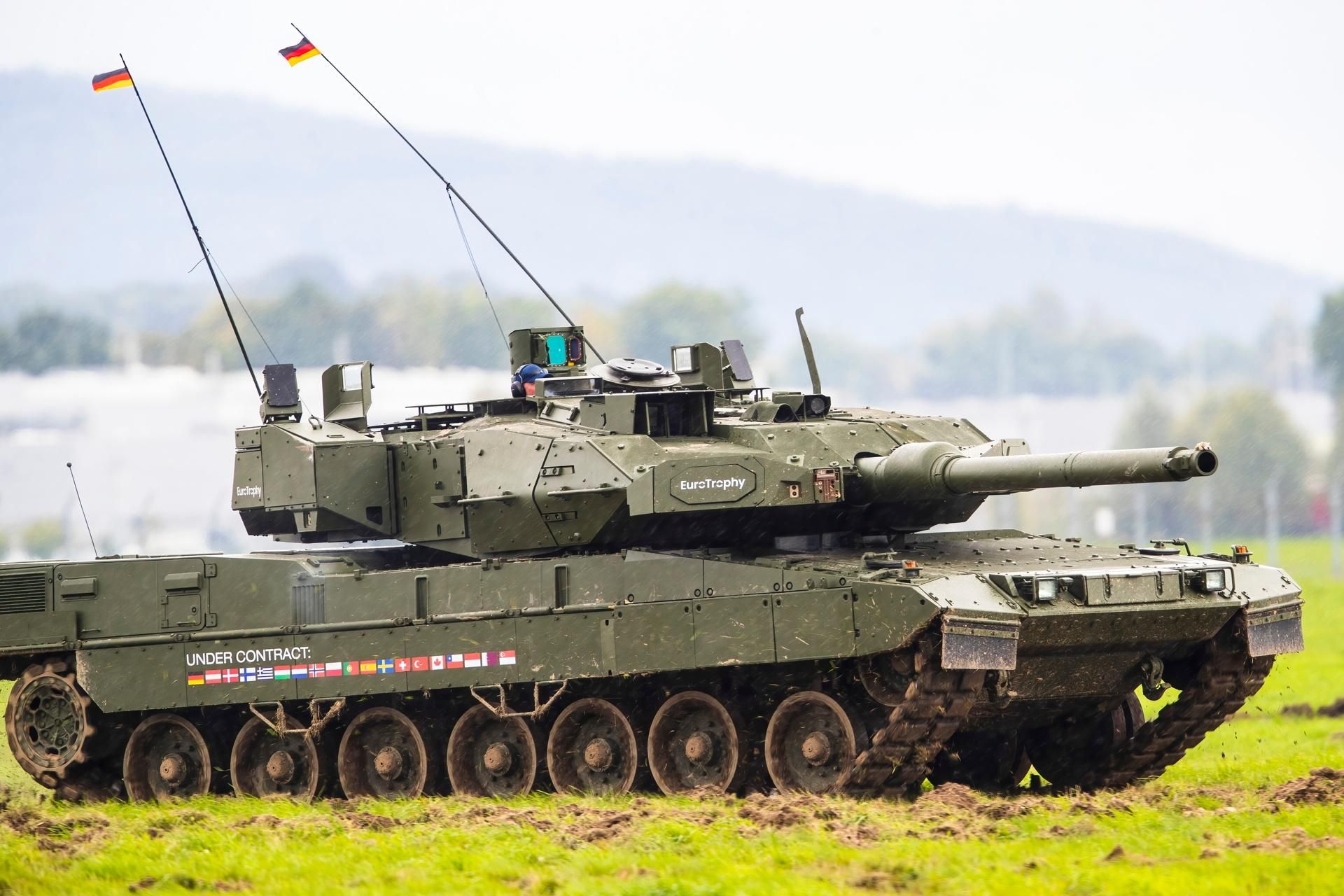 Czeskie czołgi Leopard 2A4