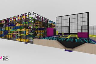 Park rozrywki Fly Sky w Kielcach zmieni swoją siedzibę. Jak będzie wyglądał?