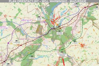 Nowa droga ekspresowa z Mazur do autostrady A1. Wybrano ostateczny wariant połączenia