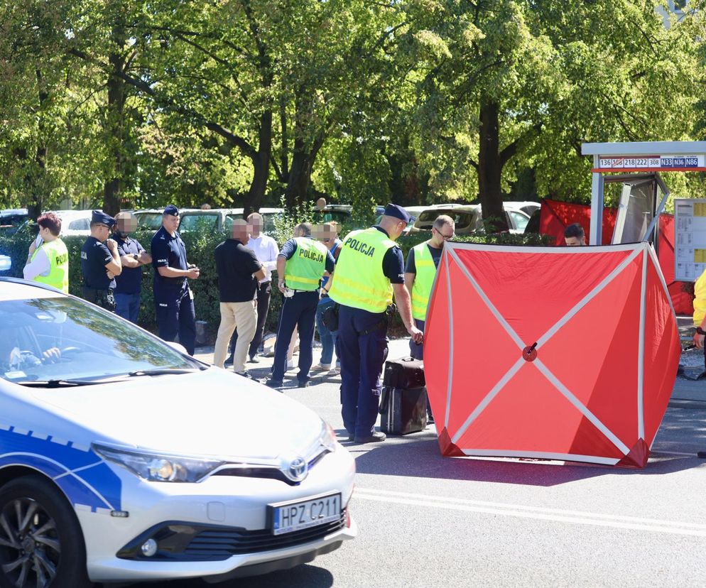 Wypadek na ul. Woronicza w Warszawie. Kierowca potrącił 10 osób 