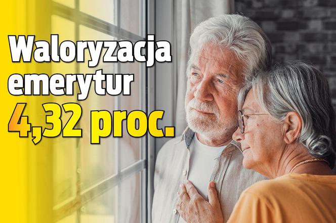 Waloryzacja 4,32 proc.