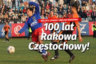 Raków Częstochowa obchodzi 100-letni jubileusz. Wzloty, upadki i wielkie marzenia klubu z bogatą historią