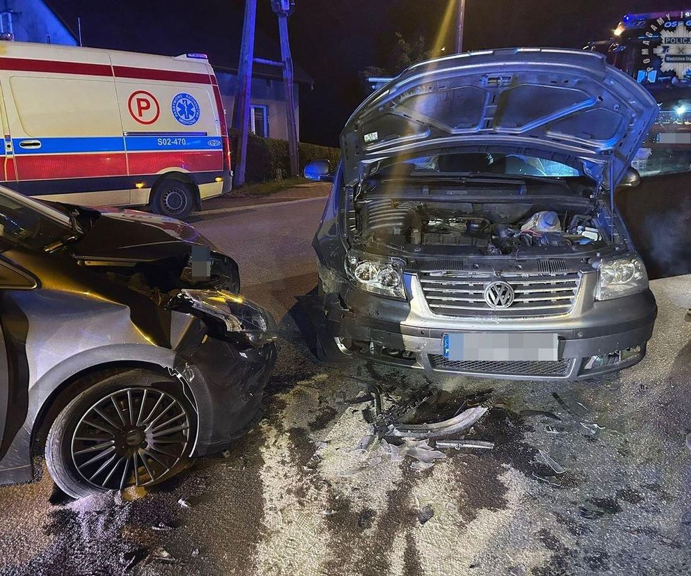 Wypadek w Gorzycach. Sześć osób jest w szpitalu