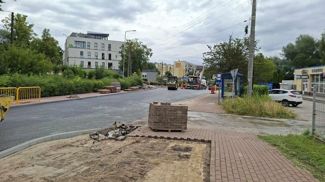 Drogowe remonty w Starachowicach. Fragment ulicy Piłsudskiego otwarty dla kierowców