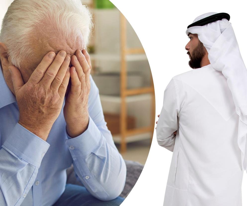  Książę z Dubaju okrutnie wyrolował seniora