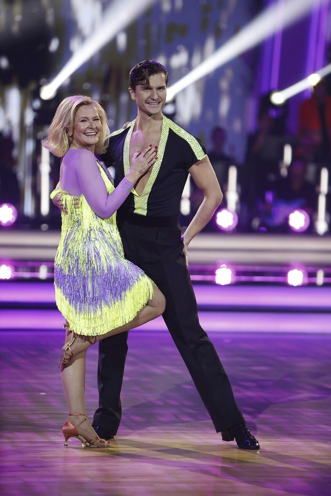 Barbara Bursztynowicz z mężem Jackiem