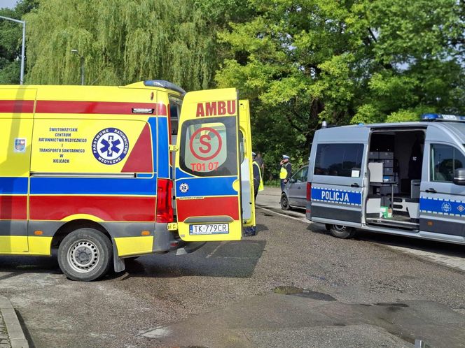Wypadek nastolatka na hulajnodze w Mircu
