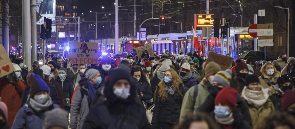 Protest we Wrocławiu