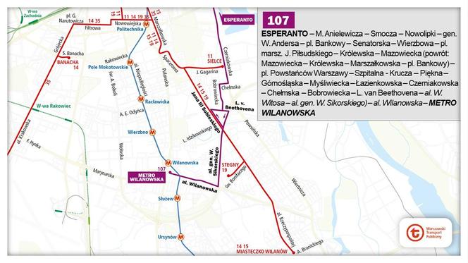 Tramwaj do Wilanowa. Jak pojadą tramwaje i autobusy? Ruszają konsultacje społeczne