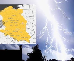 Burze z gradem w Łodzi i regionie