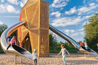 Place zabaw Wrocław - Park Mamuta