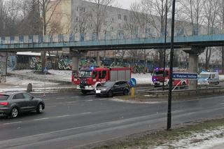 Zderzenie trzech pojazdów na skrzyżowaniu w Lublinie