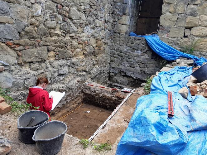 Archeolodzy wrócili na zamkowe wzgórze w Nowym Sączu