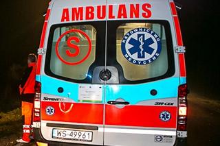 Pruł motorem uciekając przed policją. Roztrzaskał się o osobówkę