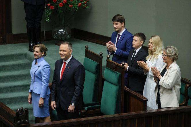 Sejm. Zaprzysiężenie Karola Nawrockiego.