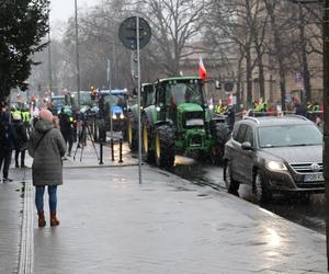 Protest rolników w Poznaniu 