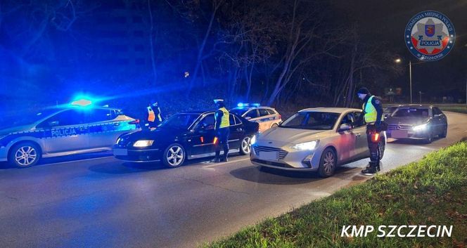 Szczecińscy policjanci dbali o bezpieczeństwo w noc sylwestrową