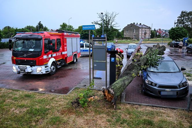  Skutki nawałnic na południu Polski.