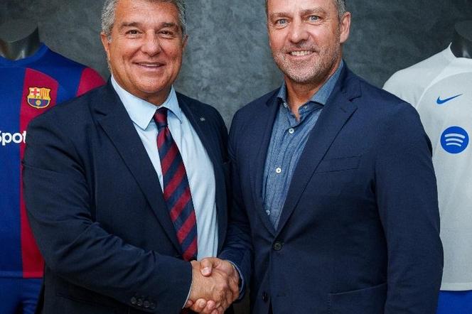 Joan Laporta, Hansi Flick