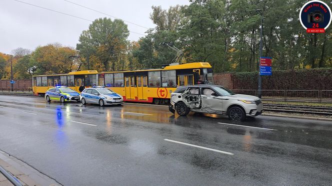 Wypadek na Woli. Sprawcy uciekli z miejsca zdarzenia