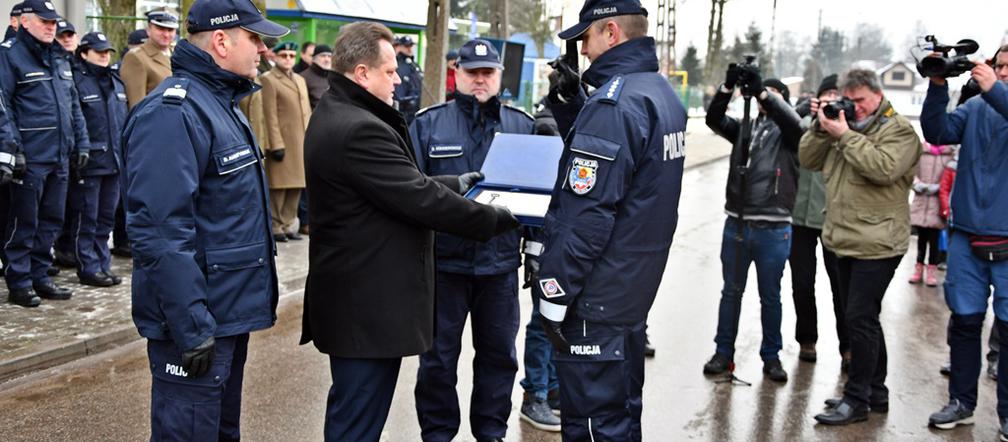 Posterunek Policji w Wiźnie wrócił po 17 latach przerwy