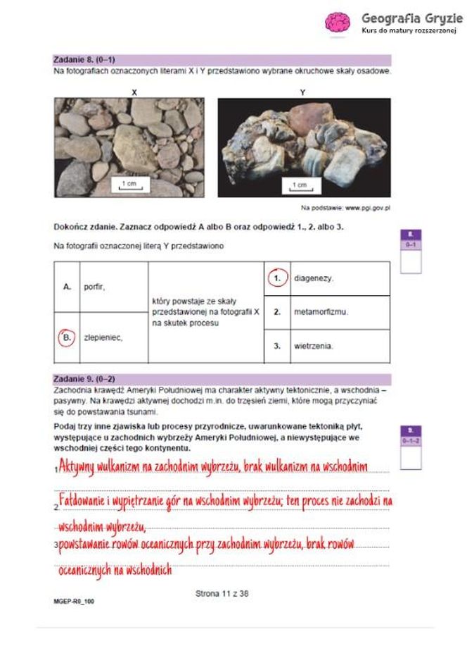 Matura 2025 geografia rozszerzona - odpowiedzi do arkusza CKE 15.05.2025 - Formuła 2023