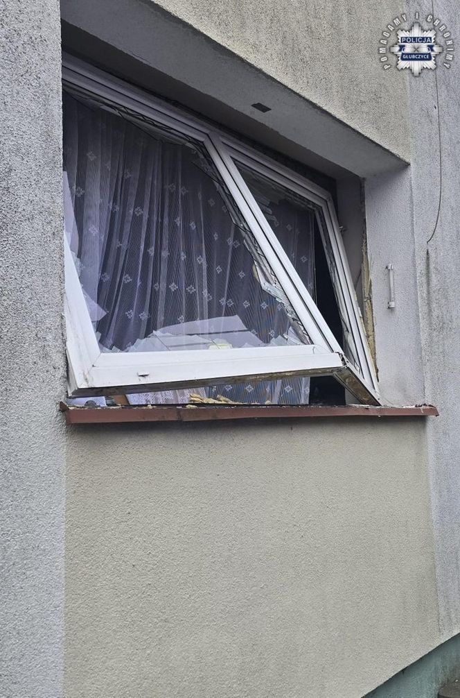 Głubczyce. Wybuch pocisku artyleryjskiego w mieszkaniu