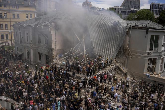 Tak wyglądał atak Putina na szpital dziecięcy w Kijowie! Liczba ofiar nadal rośnie