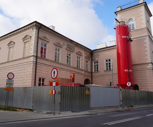 Remont Pałacu Lubomirskich. Tak wygląda plac budowy