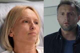 M jak miłość, odcinek 1830. Dorota (Iwona Rejzner), Bartek (Arkadiusz Smoleński)