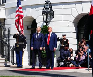 Tak Trump witał prezydentów