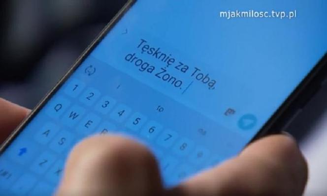 M jak miłość odc. 1670. SMS Pawła do Franki
