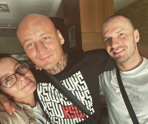 Ania Szpilka z bratem