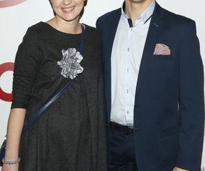 Michał Czernecki z nową partnerką na pogrzebie Joanny Kołaczkowskiej