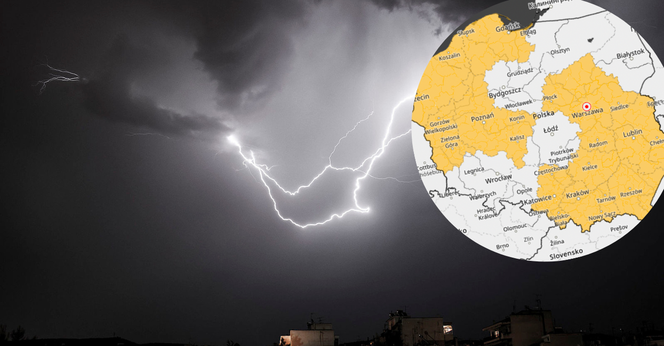 Prognoza pogody. Gdzie jest burza?