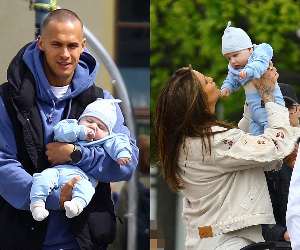 Karolina Gilon i syn. Ma kilka tygodni i juz jest gwiazdą