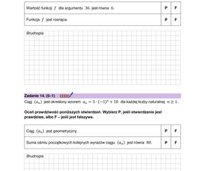 Matura próbna z matematyki. Mamy arkusz zadań CKE 