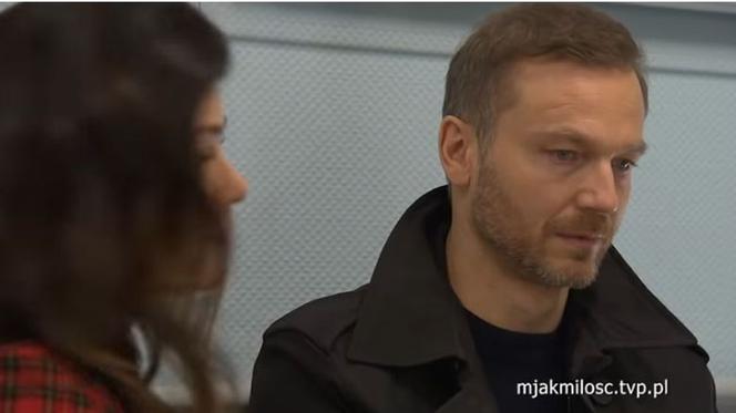 M jak miłość odc. 1437. Andrzej Budzyński (Krystian Wieczorek), Kinga (Katarzyna Cichopek)