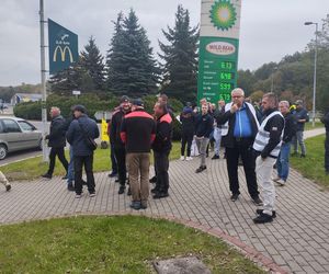 Wielka blokada Jastrzębia-Zdroju. Protest górników i hutników. Miasto stoi