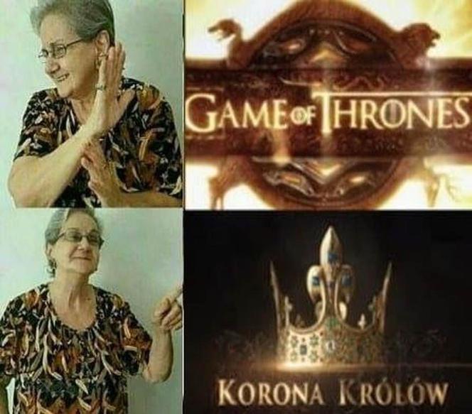 Korona królów - memy