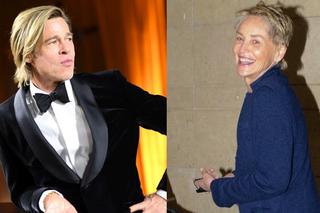 Brad Pitt i Sharon Stone mają ROMANS? „Wszyscy trzymają za nich kciuki”