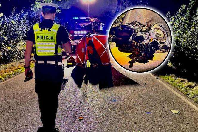 Śmiertelny wypadek pod Słupskiem. Motocyklista wjechał prosto pod land rovera [ZDJĘCIA]