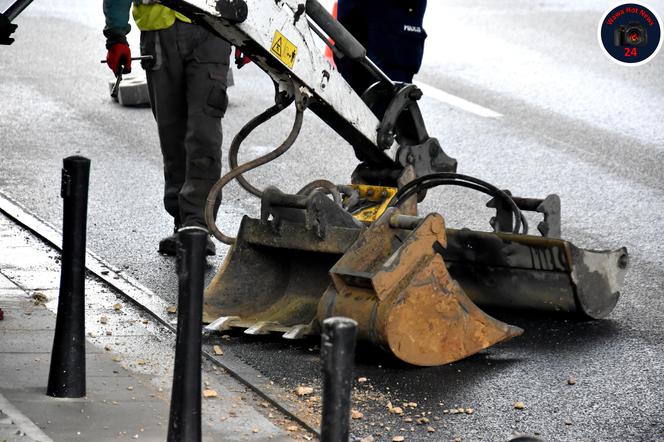 Awaria rury z gazem. Most Śląsko-Dąbrowski zamknięty