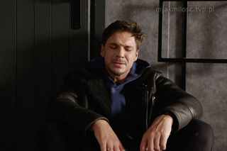 M jak miłość, odcinek 1726. Marcin (Mikołaj Roznerski) 