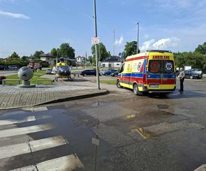 Wypadek nastolatka na hulajnodze w Mircu