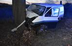Wypadek na ulicy Mroźnej w Tarnowie i przewrócenie naczepy w Bistuszowej