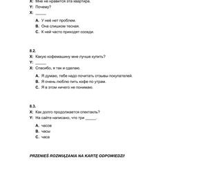 Matura 2025: rosyjski 7.05.2025. Arkusze CKE i odpowiedzi. Poziom podstawowy [Formuła 2023]	