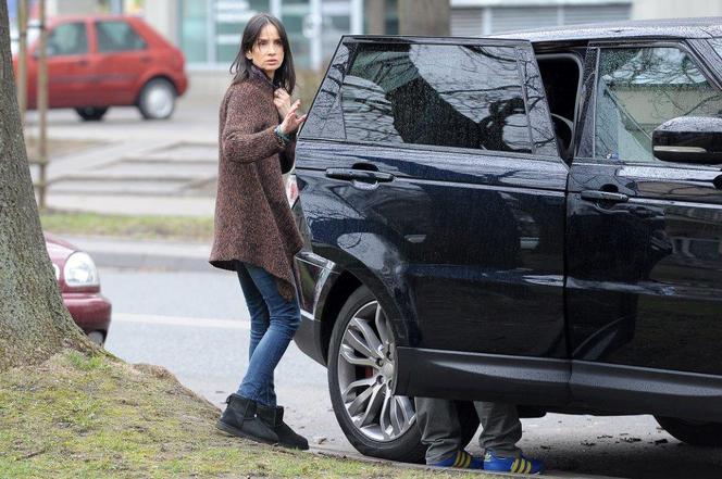 TOMASZ KAROLAK Z RODZINĄ