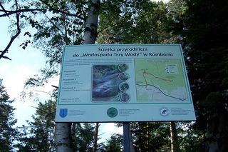 Wodospad Trzy Wody. Urokliwie położona ciekawostka turystyczna na Podkarpaciu