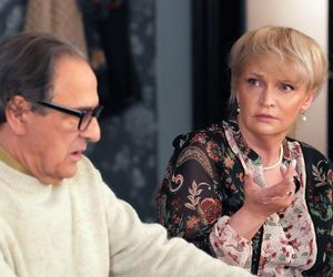 Barwy szczęścia odc. 3226. Małgorzata (Adrianna Biedrzyńska), Jerzy (Bronisław Wrocławski)